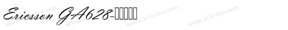 Ericsson GA628字体转换